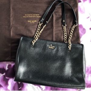 Kate Spade Black Leather Bag